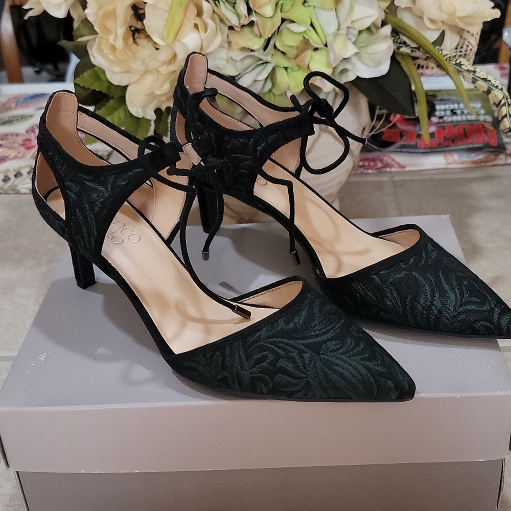 Franco Sarto scrappy heels